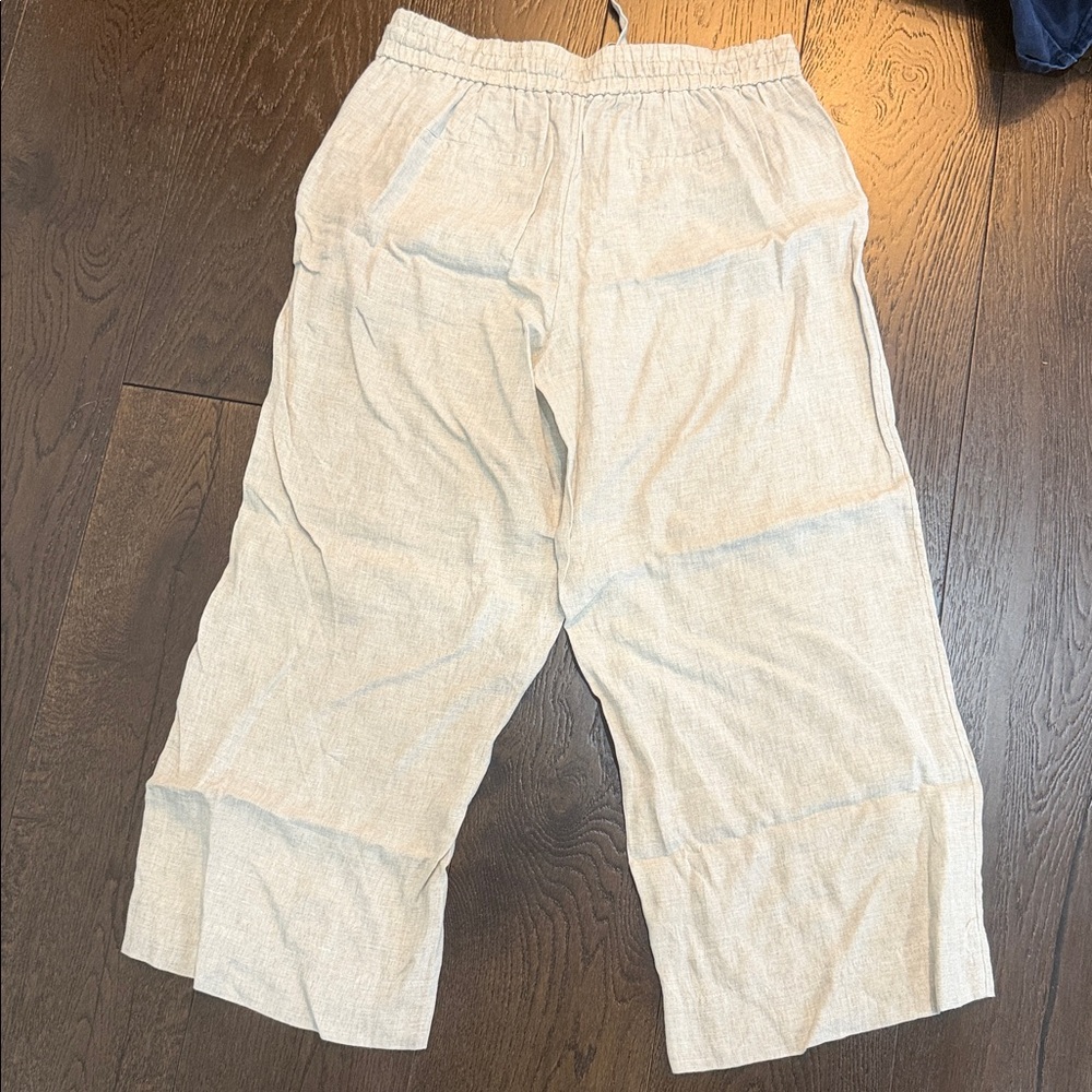 NWT - J.Crew wide-leg seaside pant in linen - Medium - Picture 2 of 9